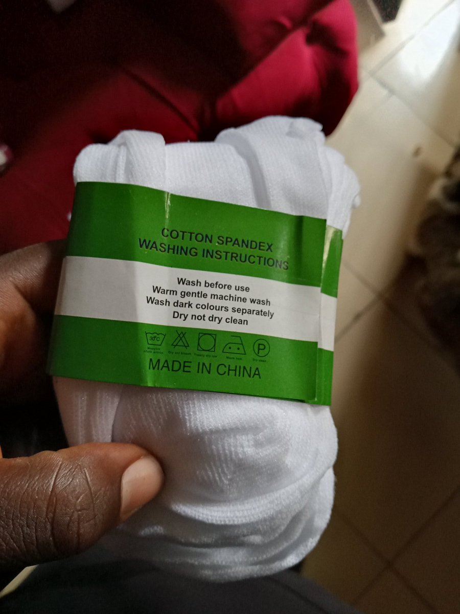 This morning, I gave my 8-year-old daughter a new pair of stockings. She looked at me and asked, “Daddy, are these really made in China? Can’t Nigeria make socks?”

Out of curiosity, I checked the label, and yes, it read “Made in China.”

I honestly felt embarrassed.