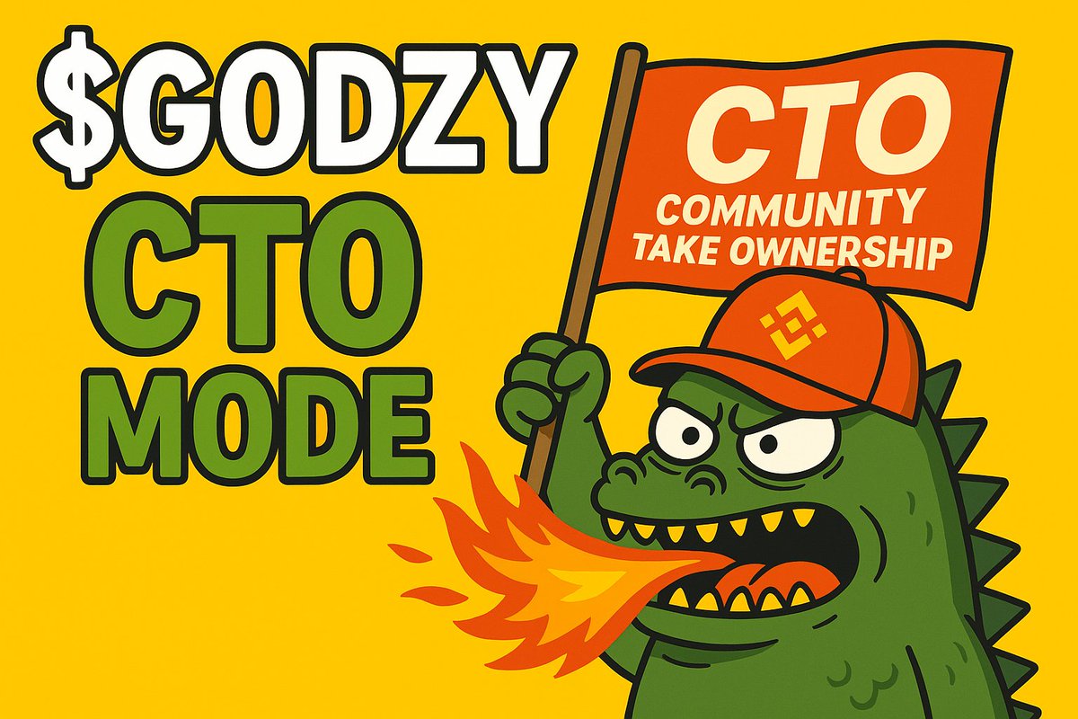 GodzyBNB's tweet photo. 🔥 GODZY → CTO MODE 🔥 https://t.co/YcdRN8YDNf