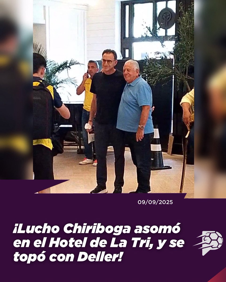 FedePostera's tweet image. ¿Encuentro out of context? Luis Chiriboga, expresidente de la #FEF, y Michel Deller, directivo de #IDV se encontraron en el Hotel Oro Verde de Guayaquil, donde concentra #LaTri previo al partido ante Argentina, de este martes a las 18:00 en el Monumental.