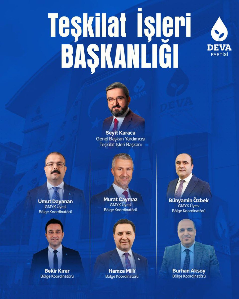 Teşkilat İşleri Başkanlığı olarak ekibimiz yeni görevlendirmelerle daha da güçlendi. 

Daha önce Bünyamin Özbek, Murat Caymaz ve Umut Dayanan’dan oluşan koordinatör ekibimize, başkanlığımızın teklifi ve Genel Başkanımızın tensipleriyle;

🩸Adana Eski İl Başkanlarımızdan Hamza