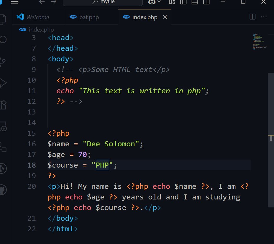 Destiny_Okagbuo's tweet image. Hypertext Preprocessor -PHP!!
#Day125
#webdeveloper 
#mitaschool
