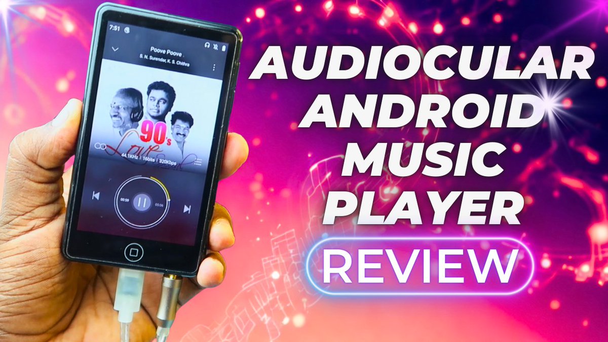 tech_ntech's tweet image. Audiocular M302 Android MP3, FLAC Music Player Review in Tamil 🎵 Audiophile Grade Experience?     👉youtu.be/aAA_z8Updcs
#Audiocular #MusicPlayer #Android #Review #techntechtamil