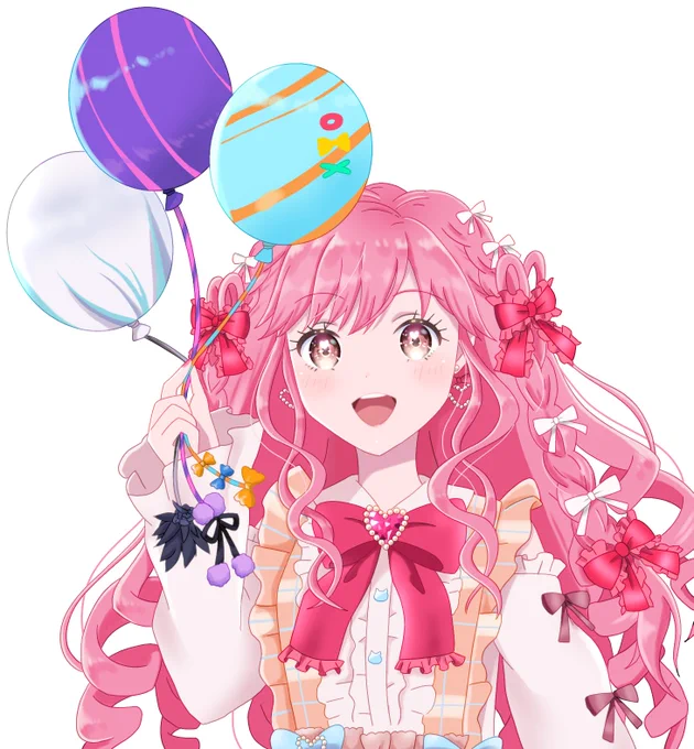 背景なしVer.!!! 風船練習しなきゃと思いました
