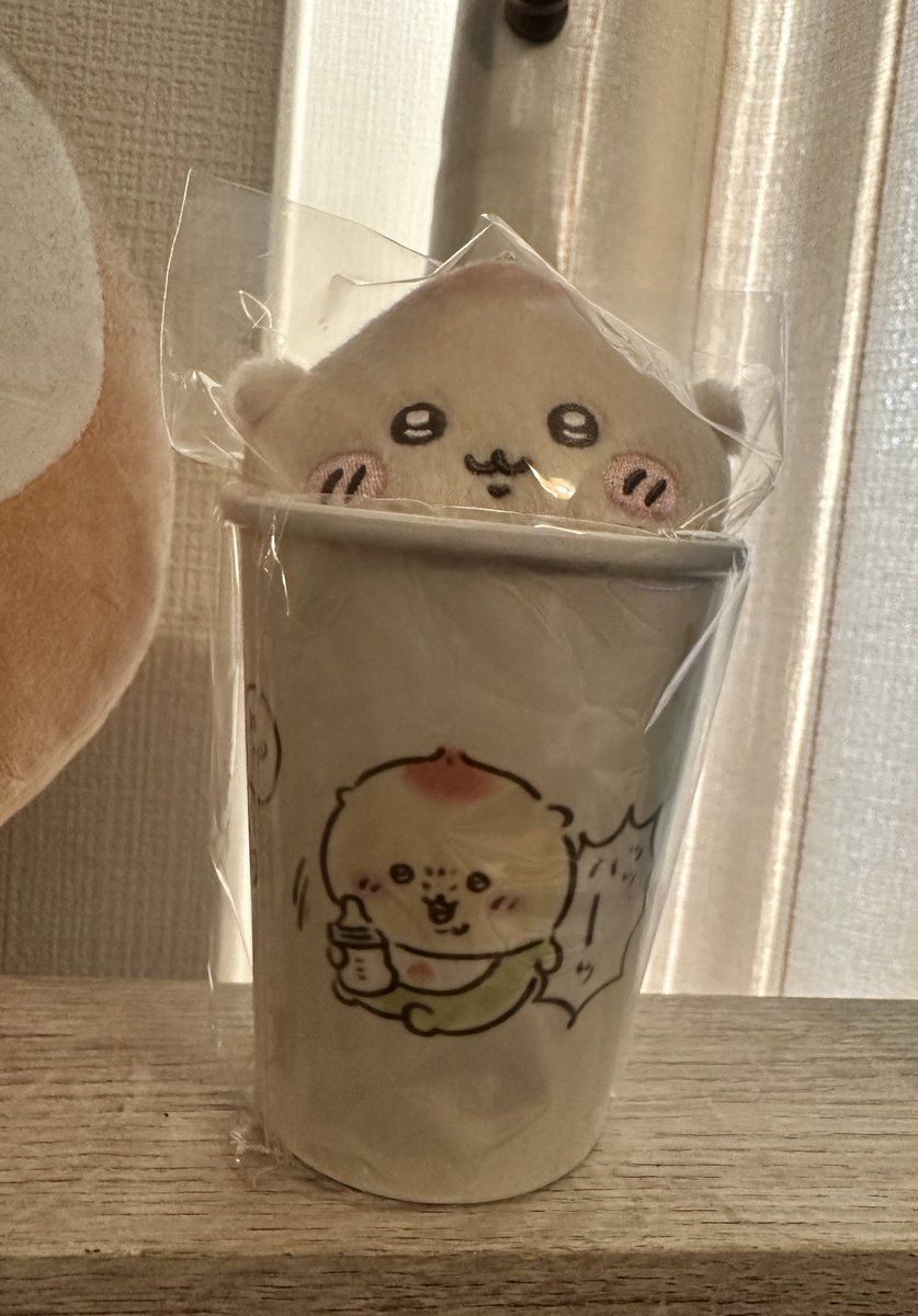 ベビまんじゅうお迎え🌰🍼
･:*+.\(( °ω° ))/.:+