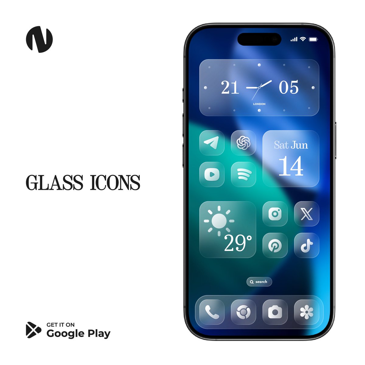 NarikDesign's tweet image. 🔥 Don’t miss out! Glass Icons Giveaway is live! 🔥
10 winners → free promo codes 🏆
Just:
1️⃣ Repost
2️⃣ Like
3️⃣ Comment
#GlassIcons #AndroidCustomization
#IconPack #AndroidThemes #iOS26 #AppleEvent #HomescreenSetup
👉 play.google.com/store/apps/det…