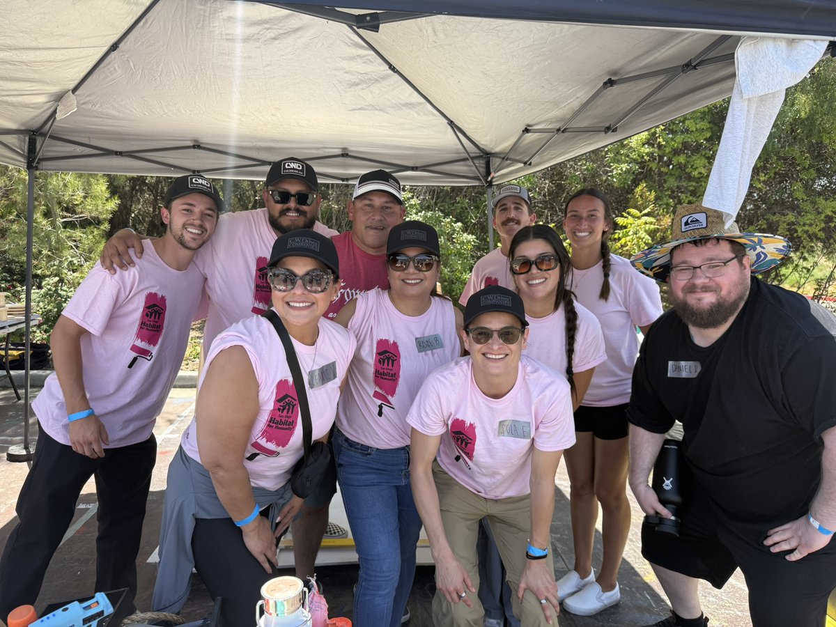CWDriverCos's tweet image. Our team joined San Diego Habitat for Humanity’s Women Build Playhouse Competition at Stone Brewery in Escondido. In just 3 hours, we built a “Castle” playhouse, earning special recognition and plenty of smiles. Proud to support our community. #CWDriverCos