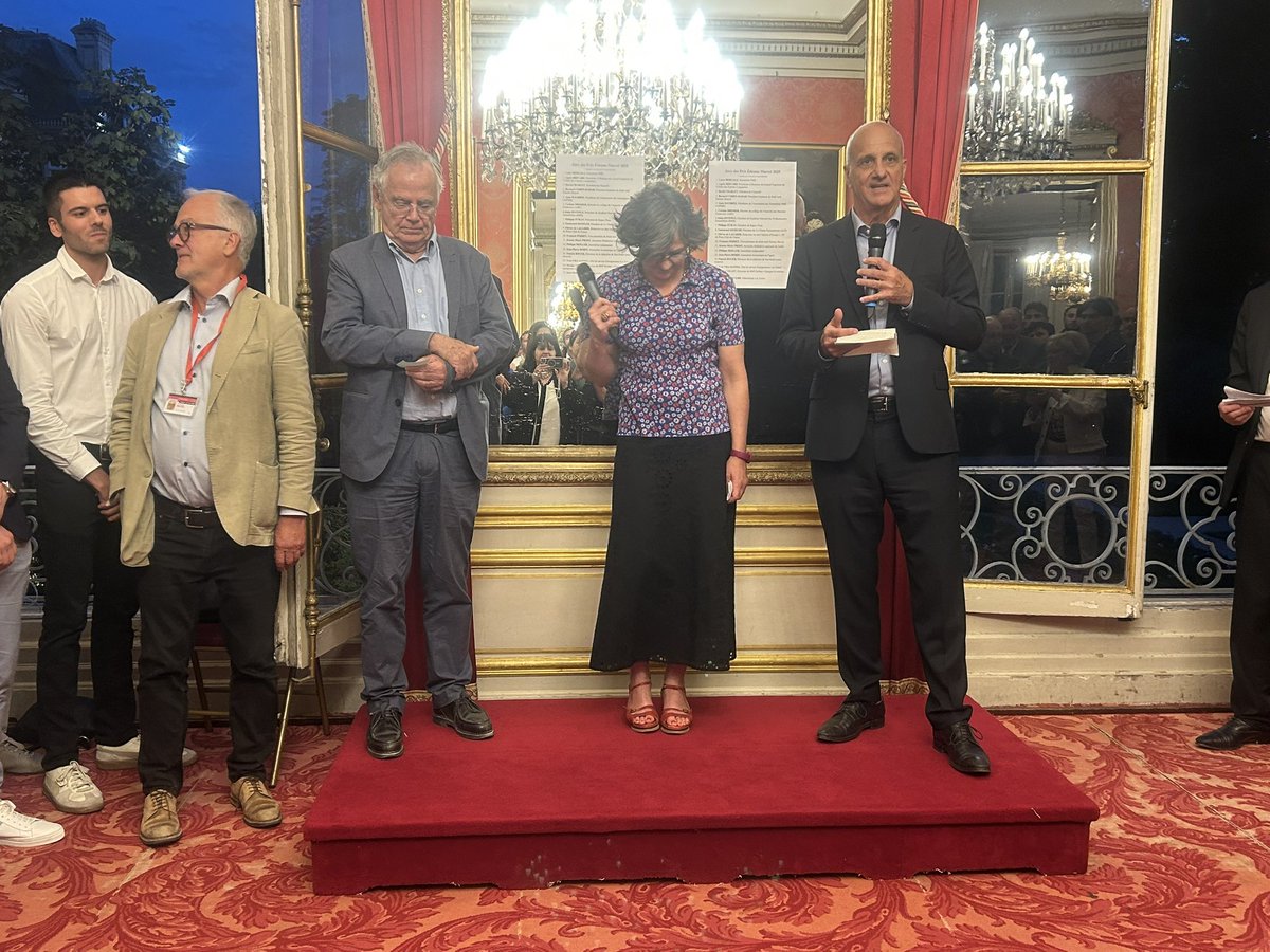 isabelle_blin's tweet image. Prix Étienne Marcel 2025 va remettre un prix spécial du jury à une entreprise vendéenne  qui emploie des handicapés, et est investit dans le tissu local. Sa croissance est de 50% par an et est très ancrée sur son territoire en RSE:PYT Audio .Ils veulent decarbonées leurs déchets.