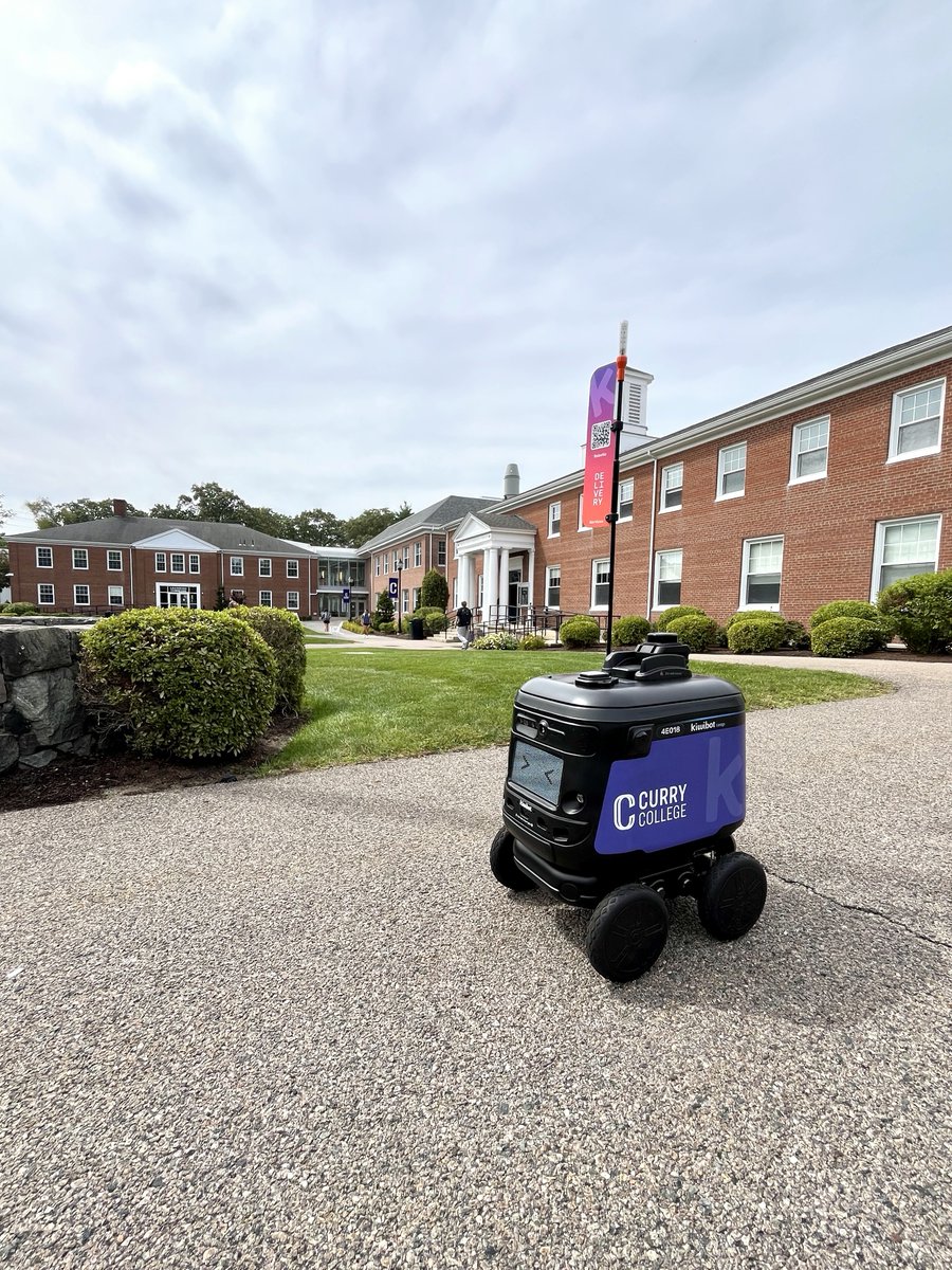 gokiwibot's tweet image. Hello Colonels! @CurryEdu are you ready for another semester of deliveries? 💫
@sodexoUSA #robot #deliveryrobot