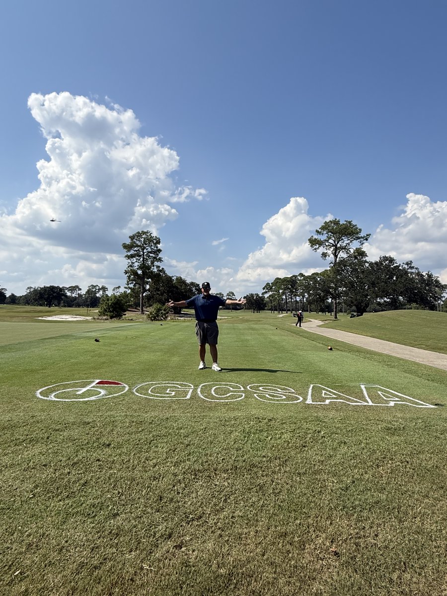 Attended the Gulf Coast GCSA Annual Meeting yesterday. Pensacola Country Club superintendent Alex Marshall welcomed everyone with a special treat on #1 Tee. The golf course was in amazing condition.