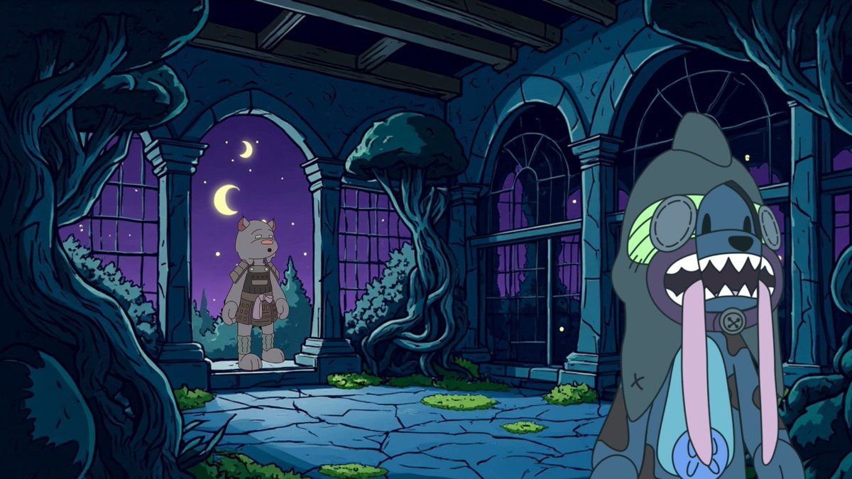 Kiss Tribe member has Scared Tribe member spooked in the Tails Hexastate 😮