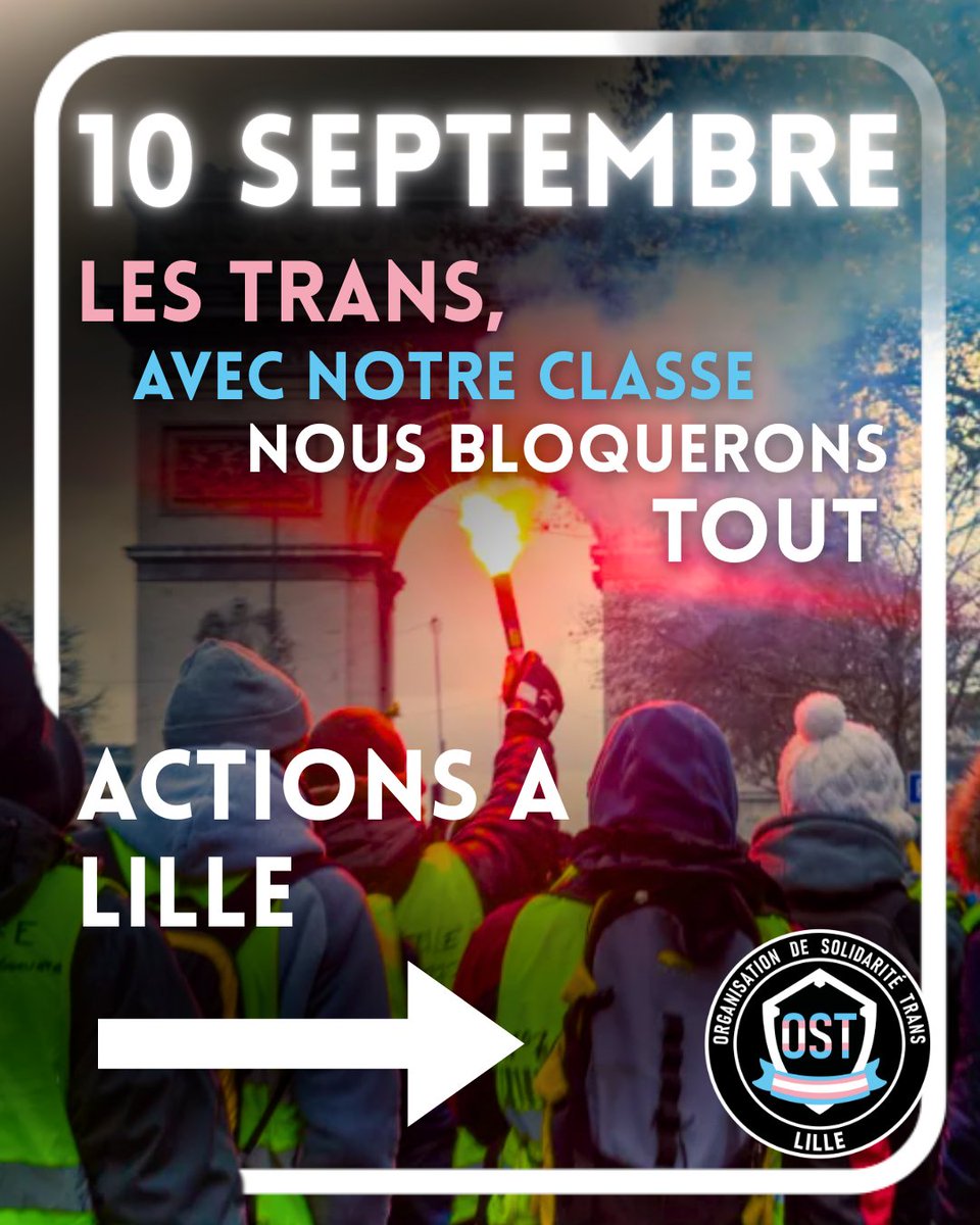 OST_Lille's tweet photo. Contre la casse du service public, contre les réactionnaires, contre les racistes et les anti-trans. 
A Lille une série d'actions est prévue ! L'OST Lille sera présent au côté des travailleur.euses, au côté des sans-papiers !

Rejoignez nous dans la lutte ! https://t.co/Kv1lWMo7o7