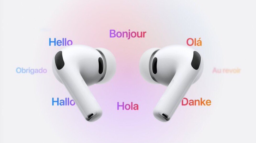 alex_Xpert's tweet image. 🚨✨ Los AirPods Pro 3 ahora llevan la experiencia más allá del sonido:

🎧 Traducción en tiempo real con Apple Intelligence.

Hablar otro idioma nunca fue tan fácil. 🌍

¿Listo para probar el futuro en tus oídos?

#Apple #AirPodsPro3 #AppleIntelligence