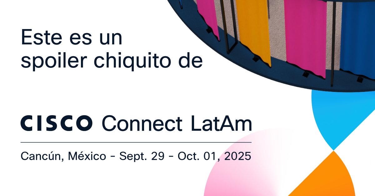 Cisco Latinoamérica tweet media