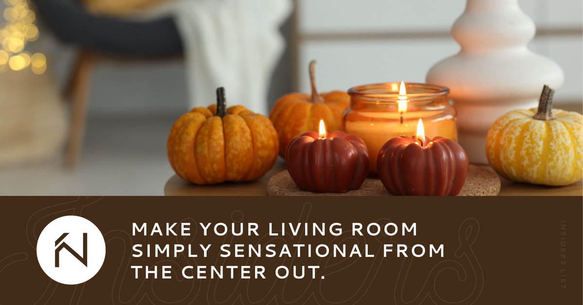 Style starts at the center. Create a living room that will wow your guests all year-long. 🍁❄️🌸☀️ See how: t2m.io/Owep0Prb