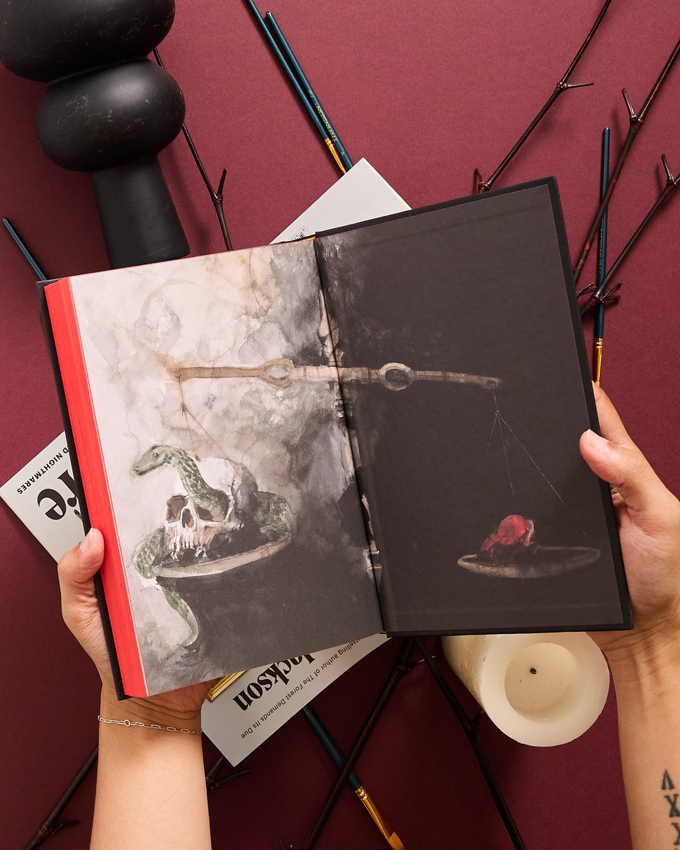Nine paintings. Infinite power. One artist tasked with destroying them all. 

Kosoko Jackson's dark fantasy adult debut, THE MACABRE, is out now. Will you follow the brushstrokes?