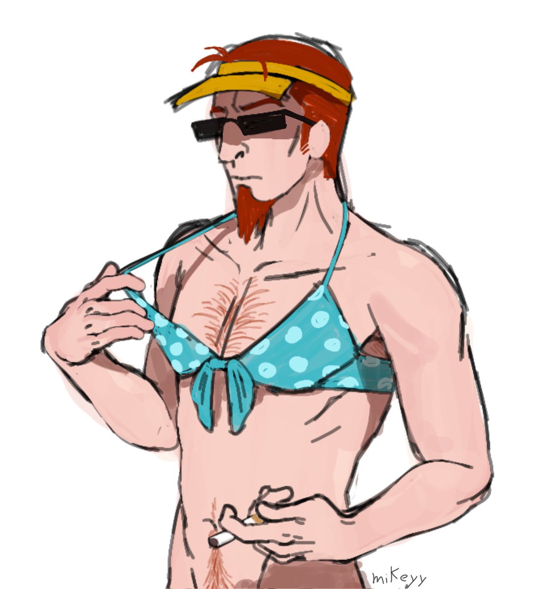 putridsex0bject's tweet photo. When i saw the bikini in his suitcase i knew i had to draw this
#postal #postalbraindamaged #braindamaged #postal2 #postaldude https://t.co/8VURdV7KGt