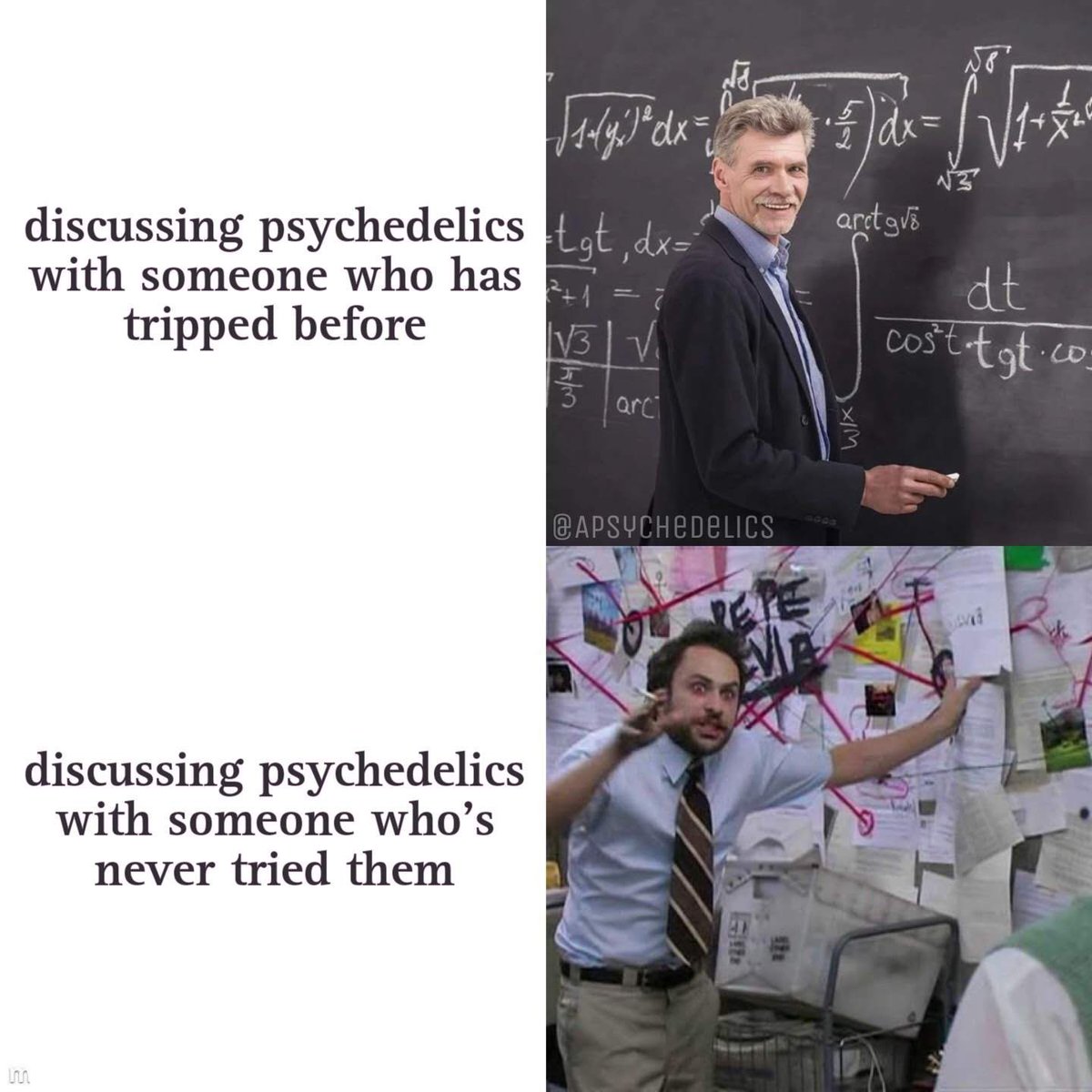 Discussing psychedelics 🧙‍♂️