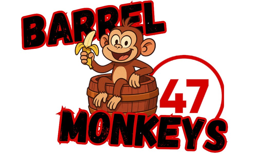 🚨  47Crew, We are happy to Announce         
                    INIZIO47 NEW mini GAME
                      "BARREL OF MONKEYS"   
🕹   Game Play: 
          • Connect Monkeys in a Chain 
    The longer the Chain, More you Earn
          • Bonus Rounds, Spin the Wheel