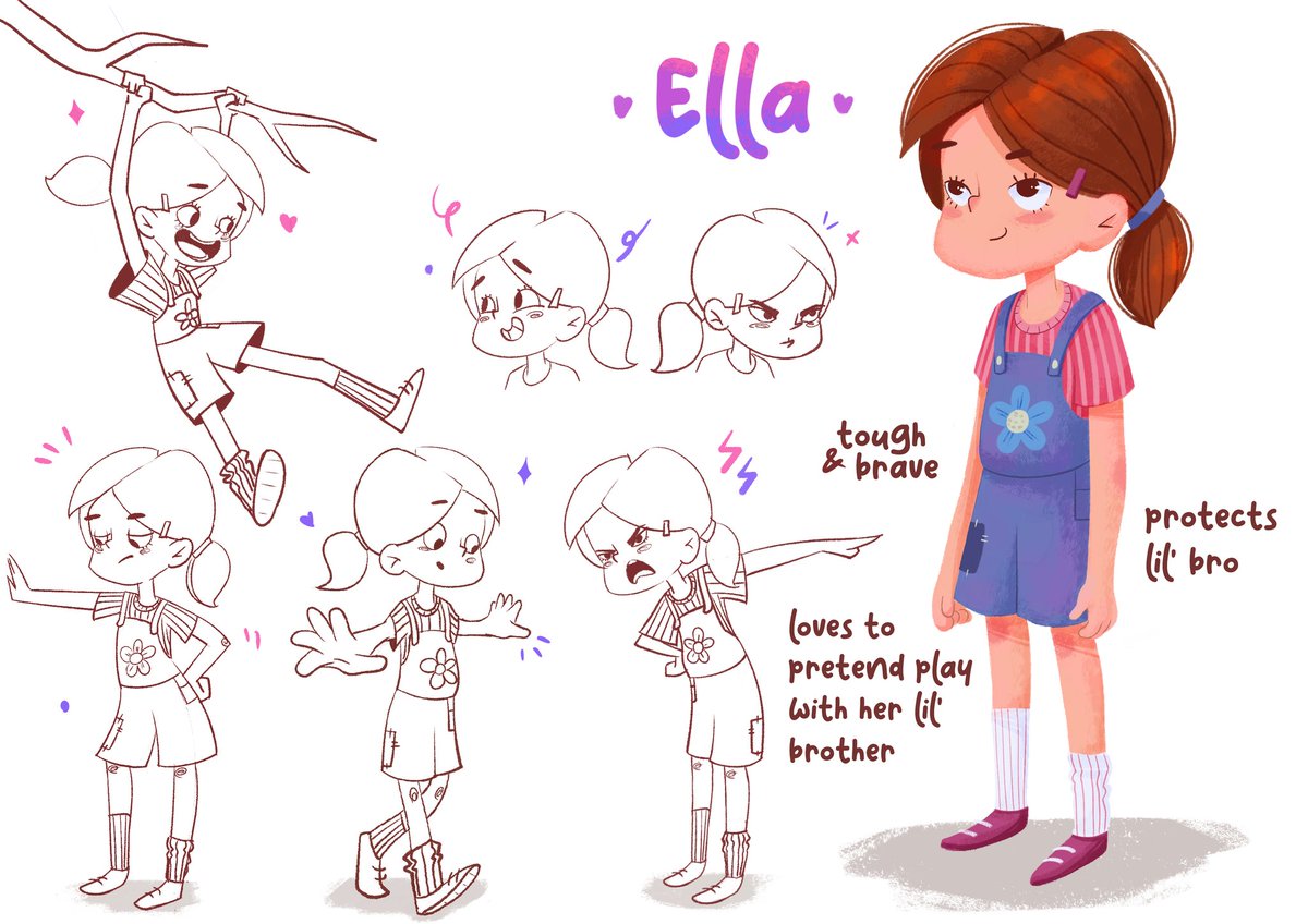 IoanaCod's tweet photo. Well hi there, Ella! Nice to meet ya 👋
.
.
#kidlit #kidsbooks #characterdesign #artmoots https://t.co/BANxOC8b3b