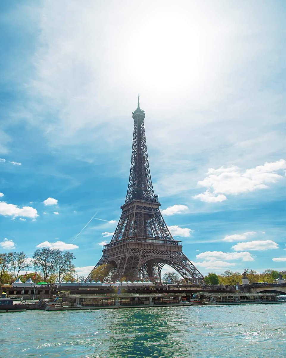 Beautiful Eiffel Tower Paris France