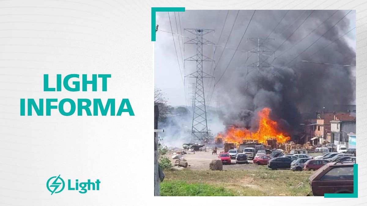 lightclientes's tweet photo. #LightInforma Um incêndio provocado por vandalismo, sob nossas linhas de transmissão, causou interrupção no fornecimento de energia para cerca de 140 mil clientes de Vigário Geral, Cordovil, Irajá, Colégio e Coelho Neto, além de partes de Duque de Caxias e S. J. de Meriti. https://t.co/yZ7zOlgfoT