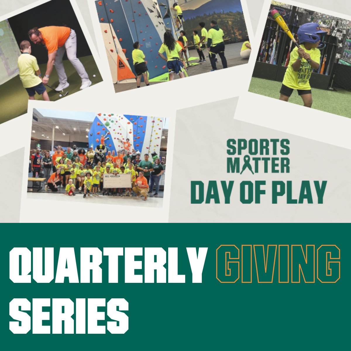 We’re bringing you the latest quarterly giving series from The DICK'S Sporting Goods Foundation to highlight the great work being done in support of our mission to help inspire and enable youth sports participation. Read more here: bit.ly/42ab8Ae pic.x.com/9P1LMqB847