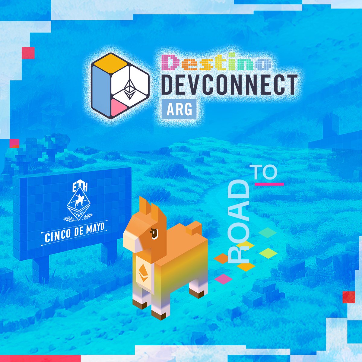 ETH Cinco De Mayo 🔜 Hackathon (@ethcincodemayo) on Twitter photo 🎁 Atención 🎁
¿Quién de nuestra comunidad está listo para vivir Devconnect Argentina este noviembre? 🇦🇷😎
En ETH Cinco de Mayo estamos orgullosos de apoyar a <a href="/EFDevcon/">Devconnect ARG - the first Ethereum World’s Fair</a> y tenemos sorpresas especiales para que puedas unirte a esta increíble experiencia de aprendizaje, 🎁 Atención 🎁
¿Quién de nuestra comunidad está listo para vivir Devconnect Argentina este noviembre? 🇦🇷😎
En ETH Cinco de Mayo estamos orgullosos de apoyar a <a href="/EFDevcon/">Devconnect ARG - the first Ethereum World’s Fair</a> y tenemos sorpresas especiales para que puedas unirte a esta increíble experiencia de aprendizaje,