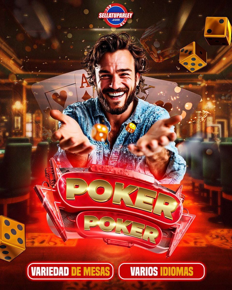 sellatuparley's tweet image. 🎩♠️ El póker no es solo suerte... es mente, lectura y control.

💡 Elige tu mesa, tu idioma y tu mejor jugada.

🔥 Cada ronda es una oportunidad para demostrar tu estrategia

🃏 ¿Estás listo para la partida?

Ingresa a 👉 sellatuparley.com

#STP #CompartimosTuPasion #Póker