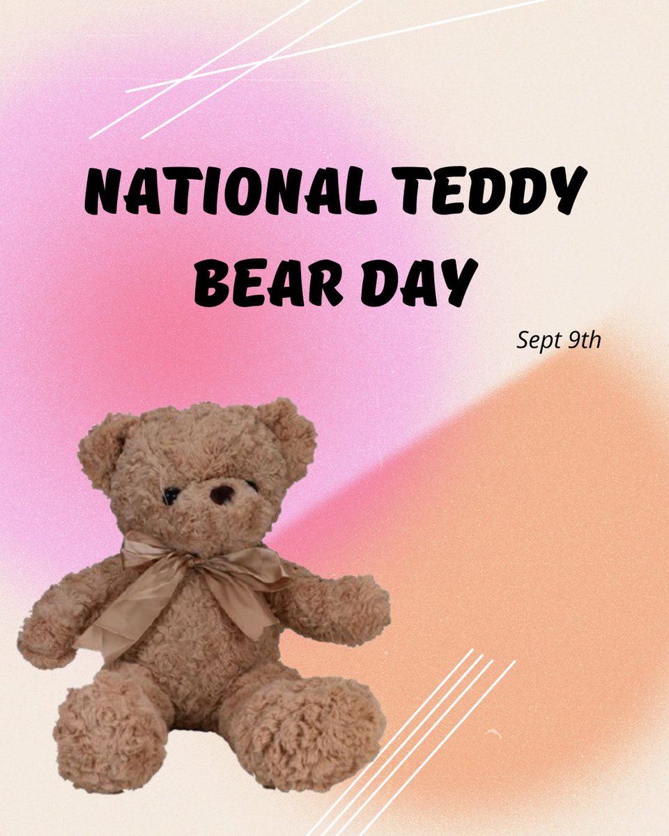 AlesnaSan's tweet image. On September 9th, National Teddy Bear Day honors the history of one of childhood’s favorite toys. 🧸️

Share some of your favorite Teddy Bear characters from a time gone by. 💬

#Sept9th #TeddyBearDay #TeddyBear #Childhoodtoy