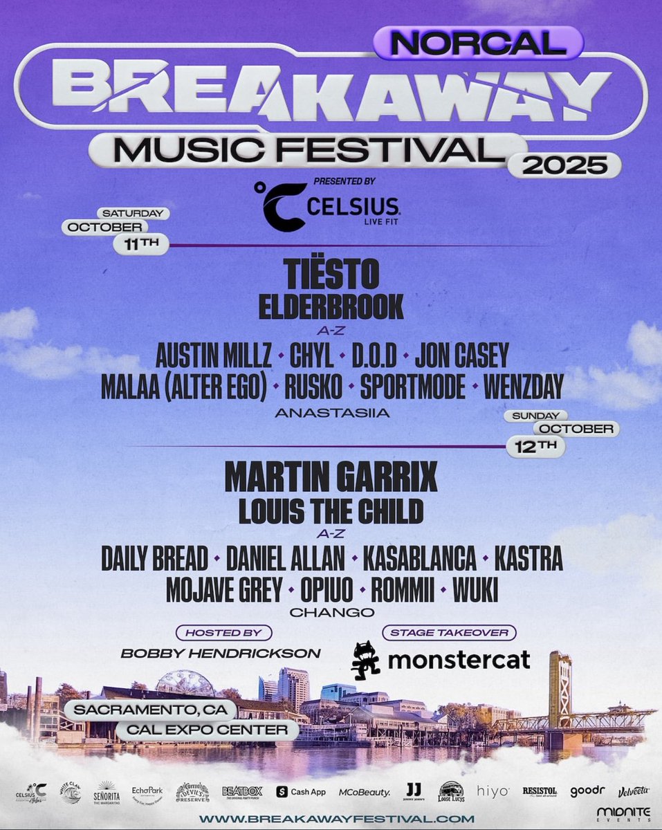 YEAR 3 WITH <a href="/BreakawayFest/">Breakaway Festival</a> WOOOO!

a long kept secret that i’m excited to finally announce! i got some heat planned for this set 😈

don’t forget to use code “L4NCELOT” at checkout for 10% off tix purchase!

discount 🔗 below!