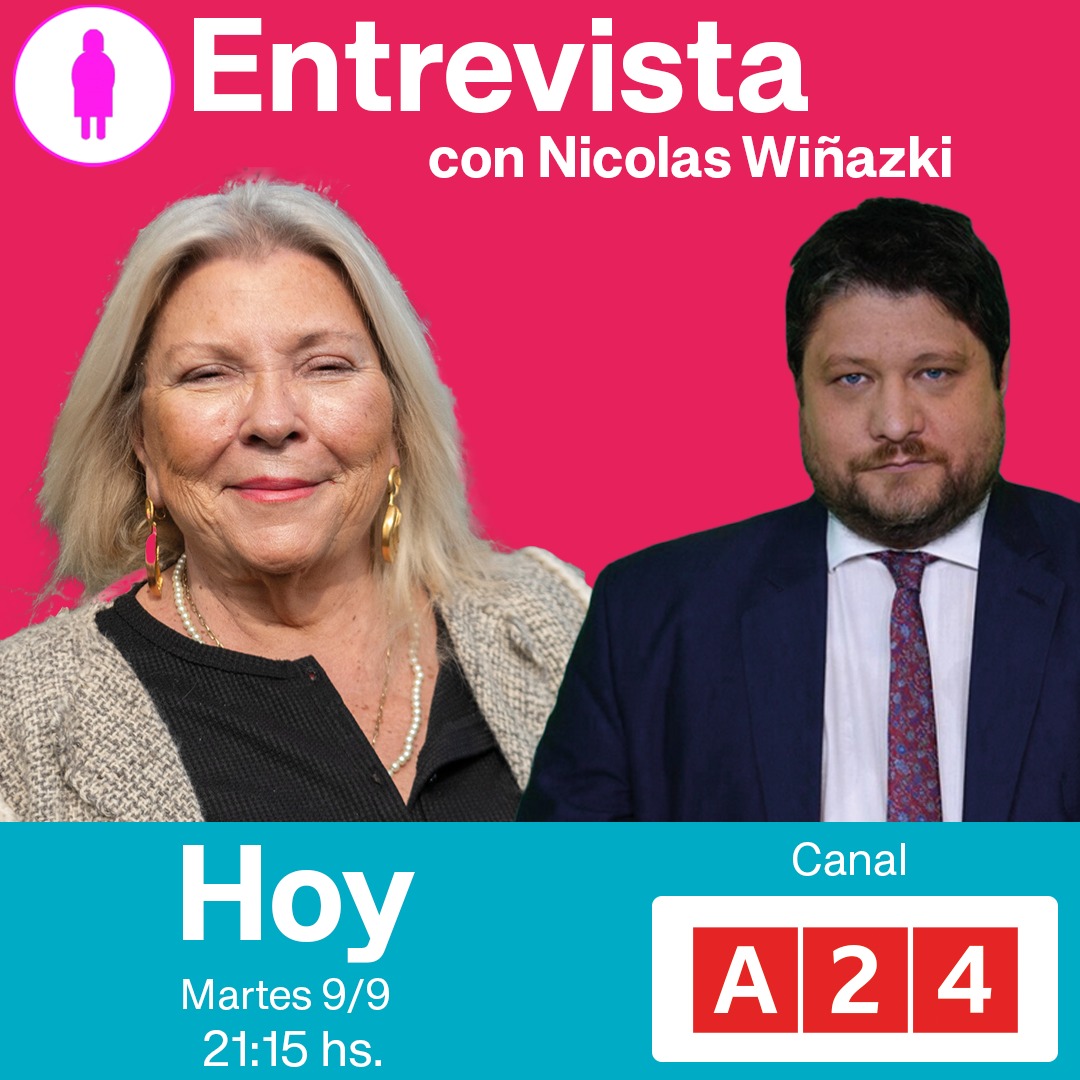 elisacarrio's tweet photo. Hoy a las 21:15 hs. https://t.co/3TvfIRFy0e