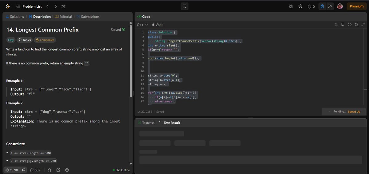 shivam21102005's tweet image. 📌 Day 35 of #100DaysOfCode 
 🛑Sort strings → compare first &amp;amp; last → get prefix
✔️ Solved 10 maths questions for entrance prep ✍️
✔️ Prepared for tomorrow’s self-test 📑
✔️ Studied Data Mining concepts for college 📘
✔️ Explored the working of WEKA tool 🔎

#DSA #DataMining