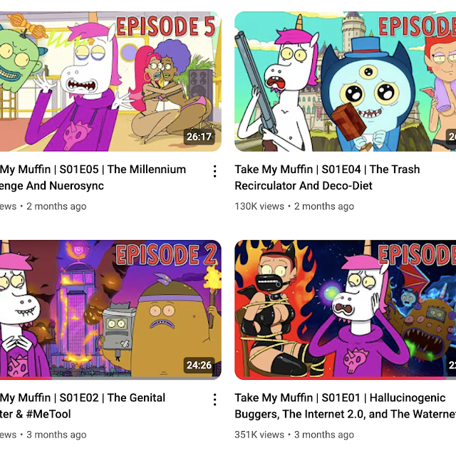 How do you like the new thumbnails? 👀✨ We’ve been tweaking the vibe to make 'em even more — bold colors, wild details, and a touch of that TMM madness 🧁⚡  Do they hit the sweet spot, or should we go even crazier? 😅  #TakeMyMuffin #TMM #Thumbnails #CartoonLogic #MuffinCrew