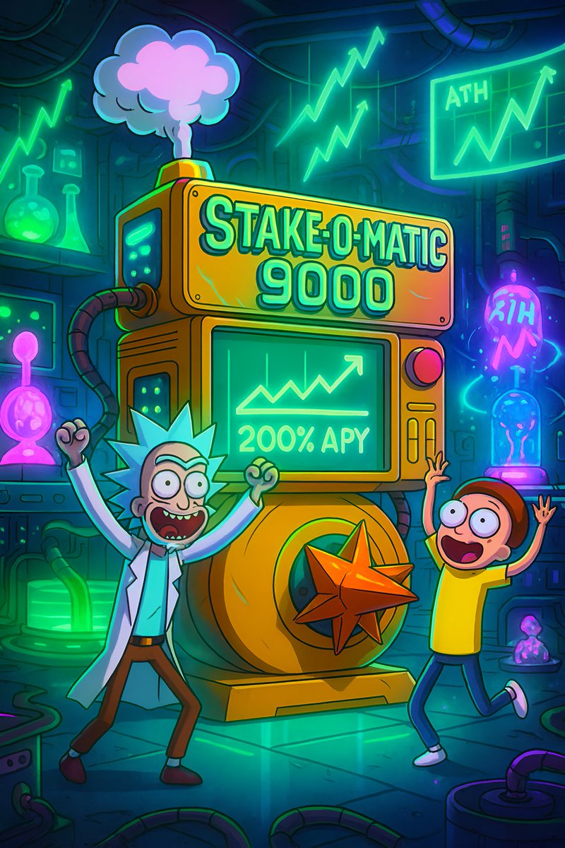 Breaking ATH after ATH.
200% APY rewarding believers.
No other project delivers both.
We are Plumbus. ⚡