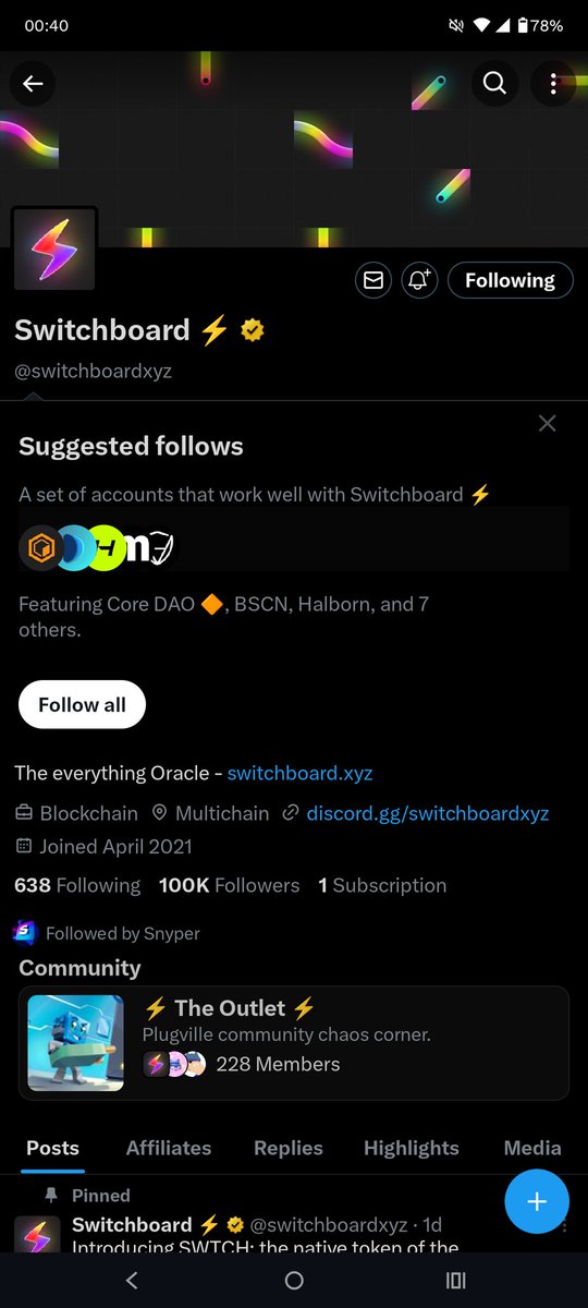 kalyani197's tweet image. #SWTCHxBitgetLaunchpool
@ApeMP5 @lordrocket755