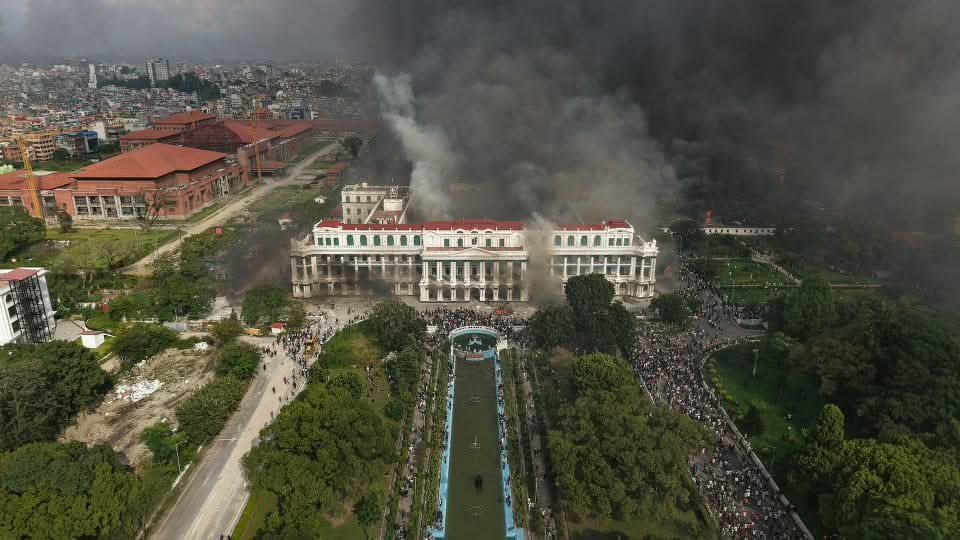 Don’t the recent student protests in Bangladesh and Nepal look similar to the Facebook-fueled ‘Arab Spring’? Without objective-driven leadership, such outbursts often end up with scattered outcomes instead of lasting goals.
#Nepal #NepalProtests #SupremeCourt #parliment