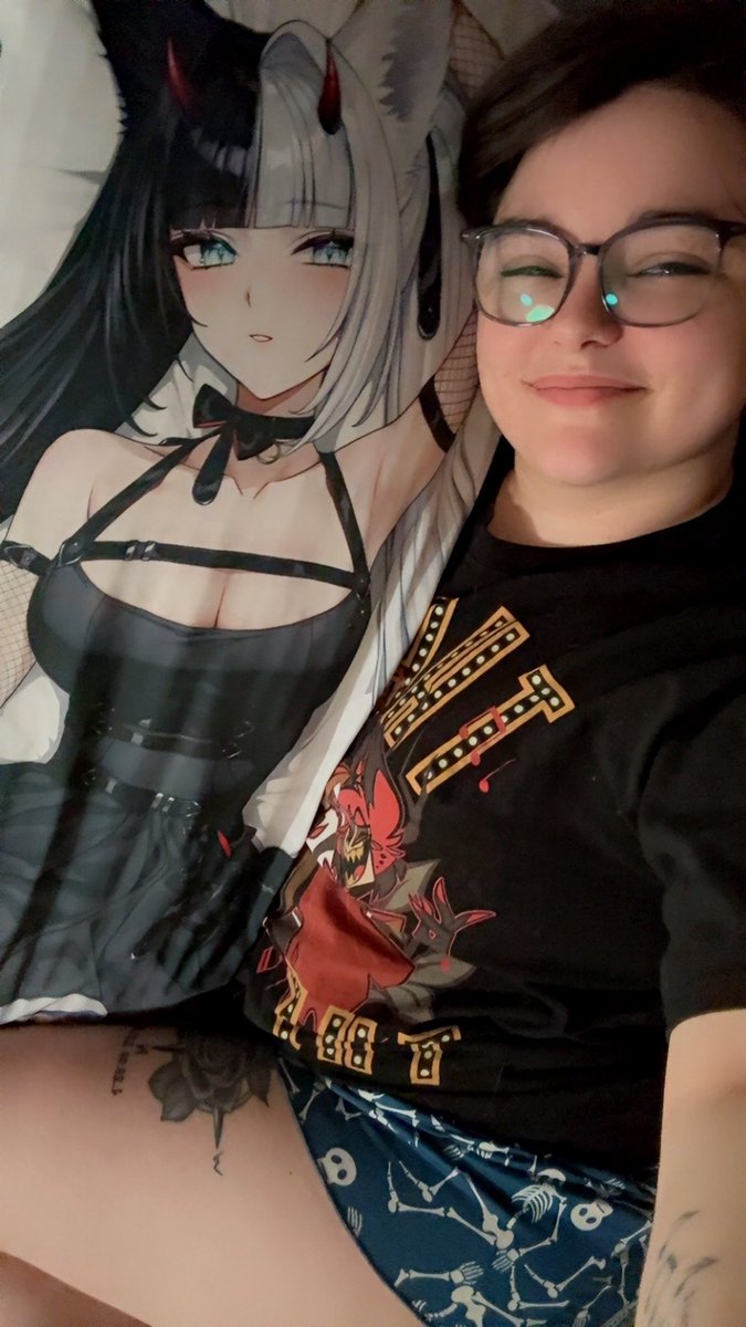 A figure embracing their online persona