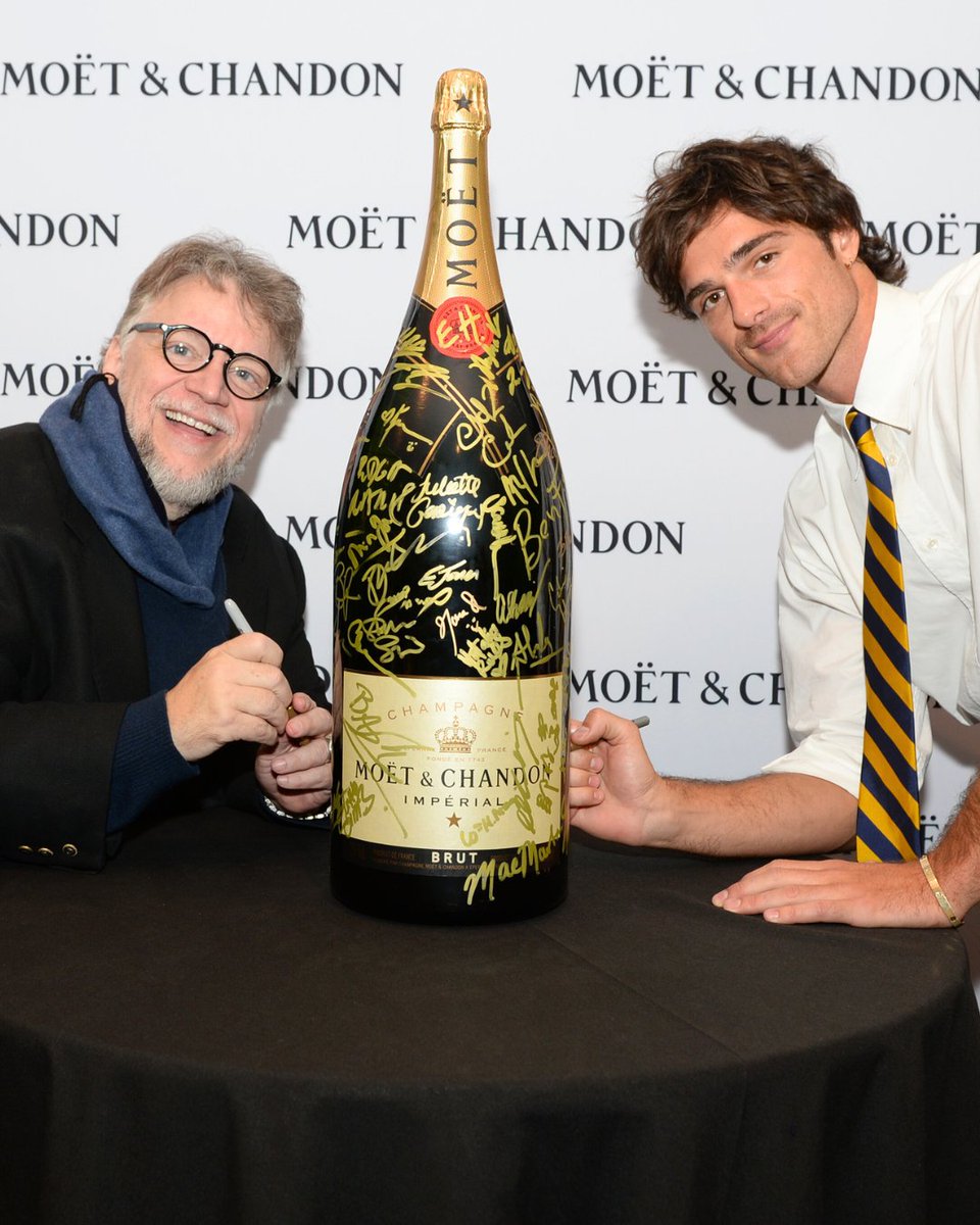 TheWrap's tweet image. As part of a cherished tradition at #TIFF50, stars are giving back by signing a 12L bottle of Moët &amp;amp; Chandon, the champagne of celebration, at @TheWrap’s Lounge.

🍾 @moetchandon
#ToastWithMoet #MoetChandon