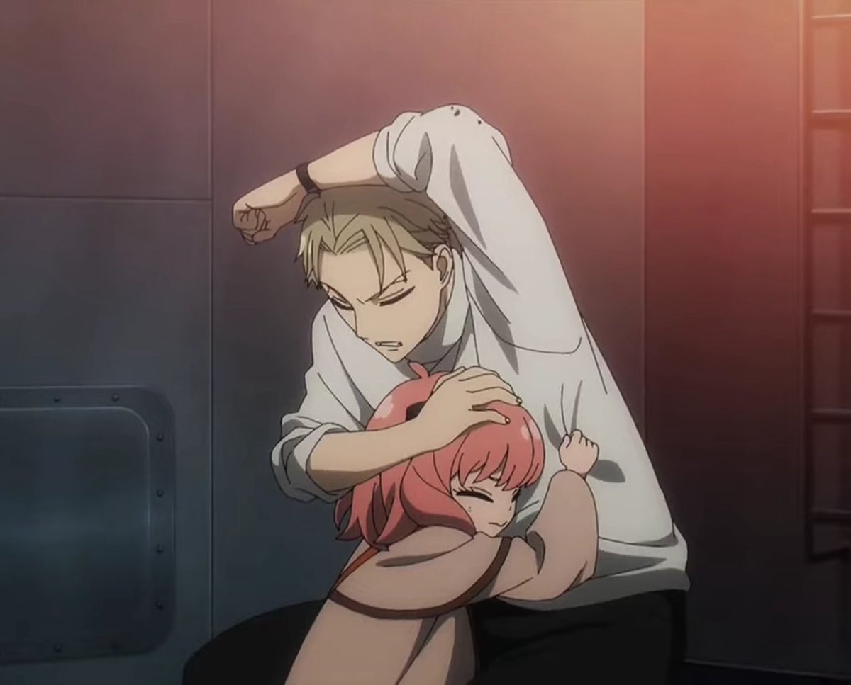 loid always using his body as a shield to protect anya is peak fatherism if you ask me