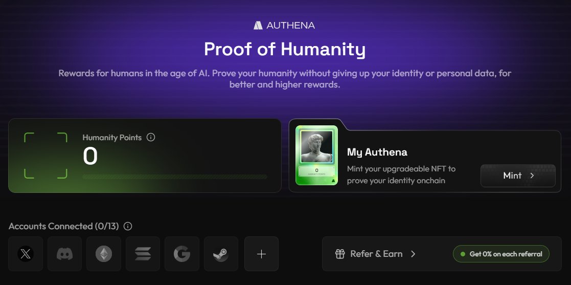 dhalg22's tweet image. The Future of Airdrops is Human Only. Powered by Authena’s Proof of Humanity  @FairDAO_io @IntractQuests #ProofOfHumanity #FairAirdrops