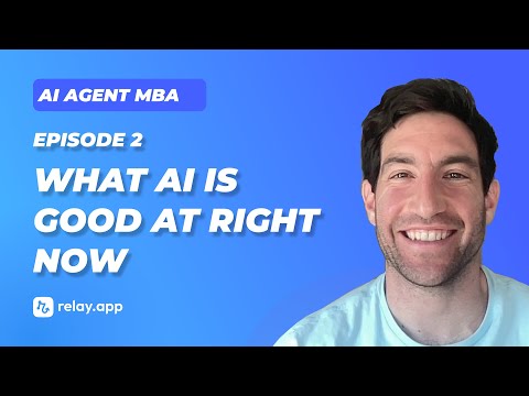 🤖 Are you using AI to its full potential? Learn how to level up from basic tasks to intelligent analysis, tool integration, and specialized AI applications. Watch our new AI Agent Mini MBA session: youtube.com/watch?v=9rB10t…