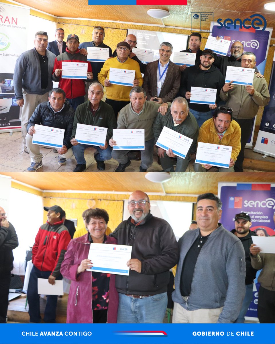 ✅ #SenceEnTerreno | En #Ovalle, 50 choferes de taxi colectivos 🚕certificaron sus competencias laborales, demostrando ser más que conductores, sino que trabajadores que prestan un servicio integral. Agradecemos al Sindicato de Conductores de Ovalle por esta iniciativa 👌🏼