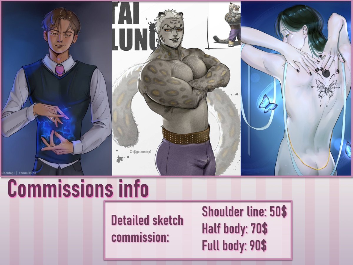 Galeon | commissions open tweet media