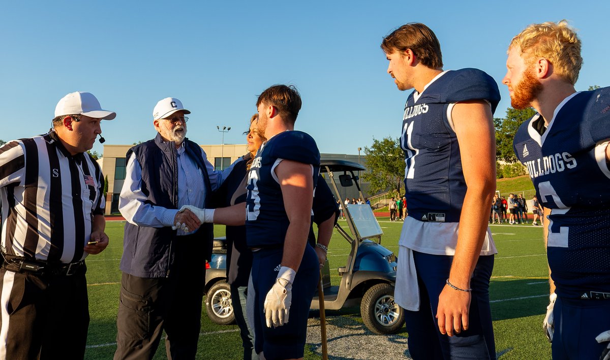 Enjoyed having Rev. Ray Wilke, President of Orphan Grain Train, out for our season opener. So thankful for this partnership that has provided opportunities for our players to make a difference!