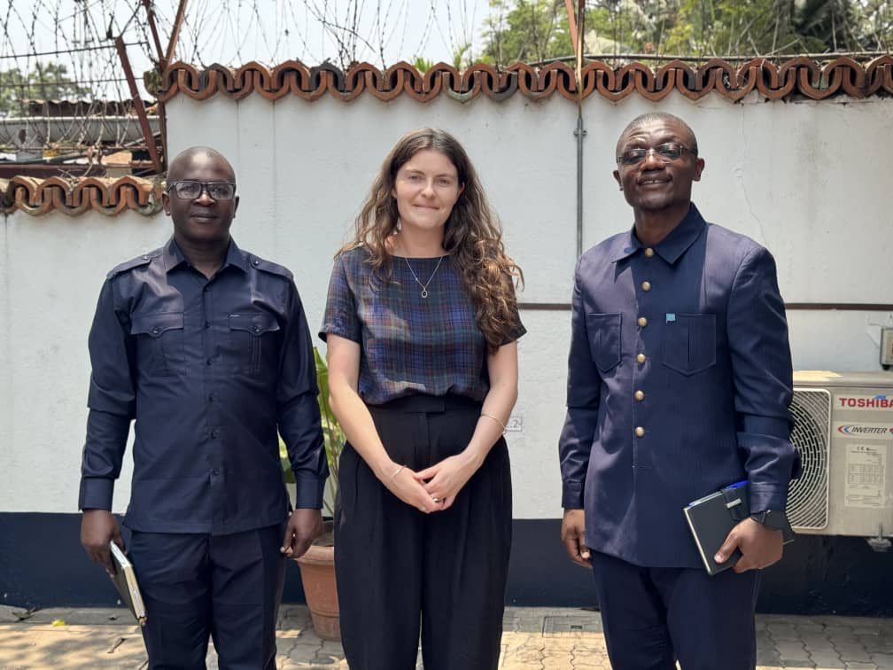 NpcypD's tweet photo. Le #NPCYP a été reçu aux Ambassades de #Grande_Bretagne et de #Suede en #Rdc. Nous avons échangé autour des préparatifs du #ForumdesJeunesArtisansdePaix, prévu à #Entebbe du 18 au 19 septembre, avec l’appui de @CordaidRDC et de @MONUSCO.
#justfuture https://t.co/UI5qrcvyi2