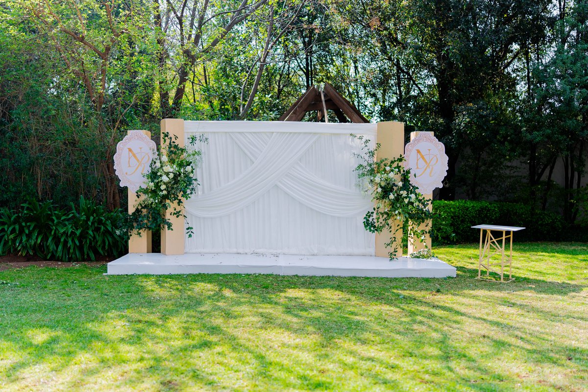 Ntando turns 30
Congratulations <a href="/dumantando20/">Mrs Ntando Rambani</a> 🥂 
Thank you <a href="/UnaRamsWeirdKid/">Mr. Rams</a> 🙏 
#Ntando’s30thBirthday 
#Ntando’s30thBirthdayCelebration #30thBirthday #BirthdayCelebration #ReceptionDeco #CREAMTheme #Party #Celebration #Deco #Flowers #Photobooth #Cabanas #Lighting #NonoEvents