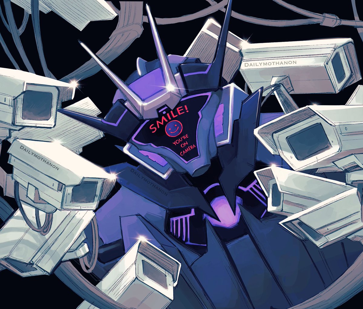 Soundwave and his many, many eyes… don’t worry about being alone, he’ll always be there watching and listening
#Transformers #Soundwave