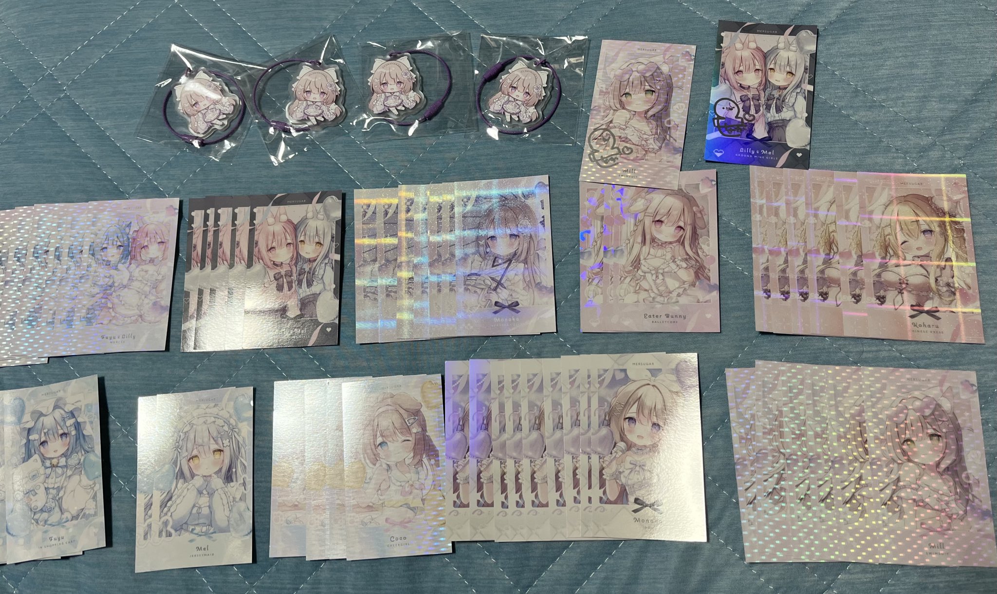 おもちもなか　直筆サイン入り　A4複製イラスト おもち もなか🐰 on X: 