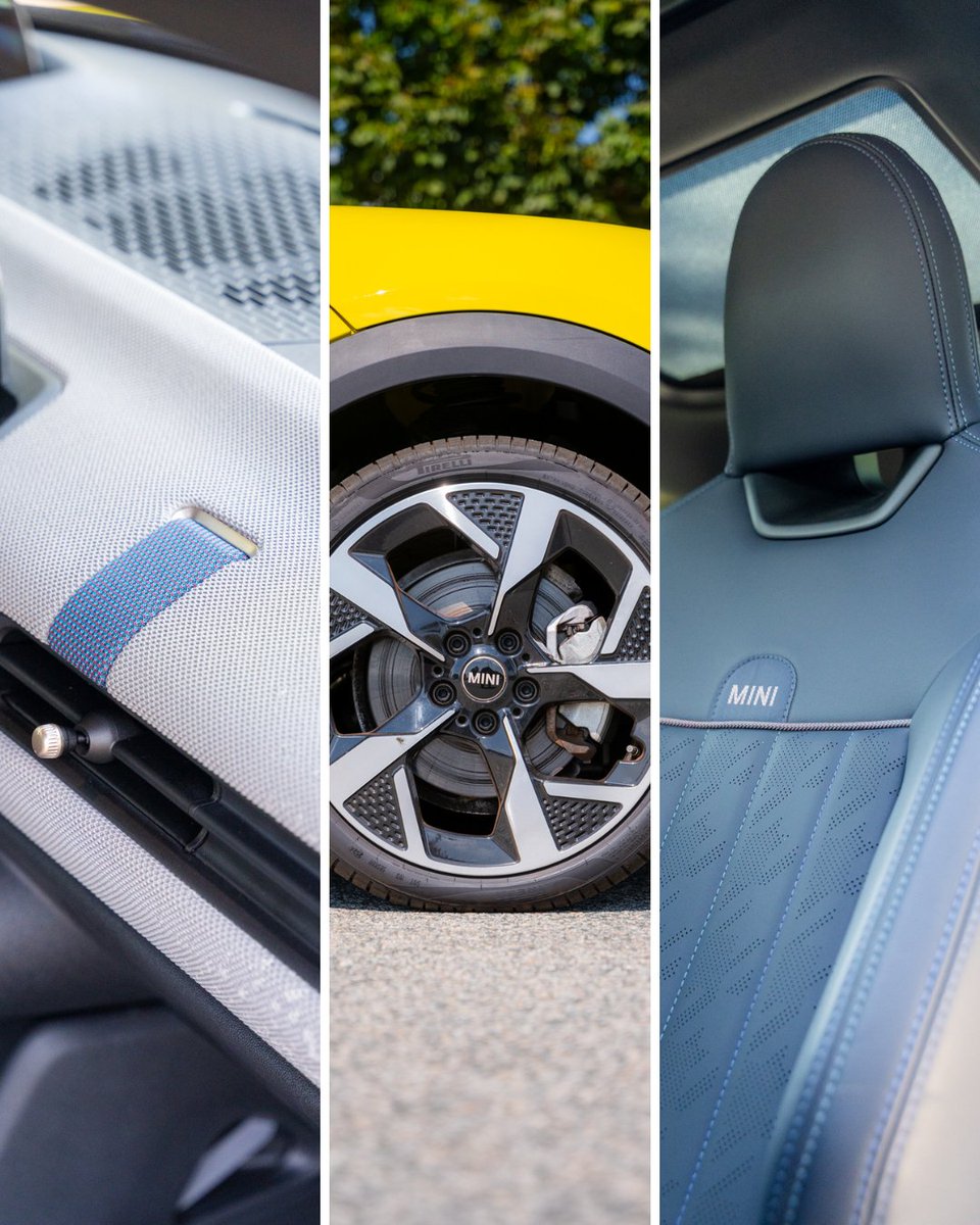 MINI_Warwick's tweet image. 🔥 In our certified pre-owned lineup, 2025 #MINICooperSHardtop2Door finished in Sunny Side Yellow on Nightshade Blue interior. Features Comfort Package, John Cooper Works Sport Seats, Signature Trim Plus, and lots more! ☀️

Visit #MINIOfWarwick today!