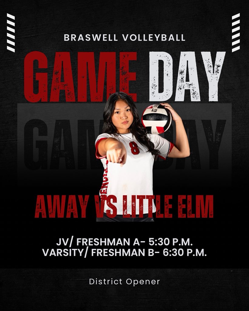 District opener vs Little Elm today! We’re ready 💪🏼
